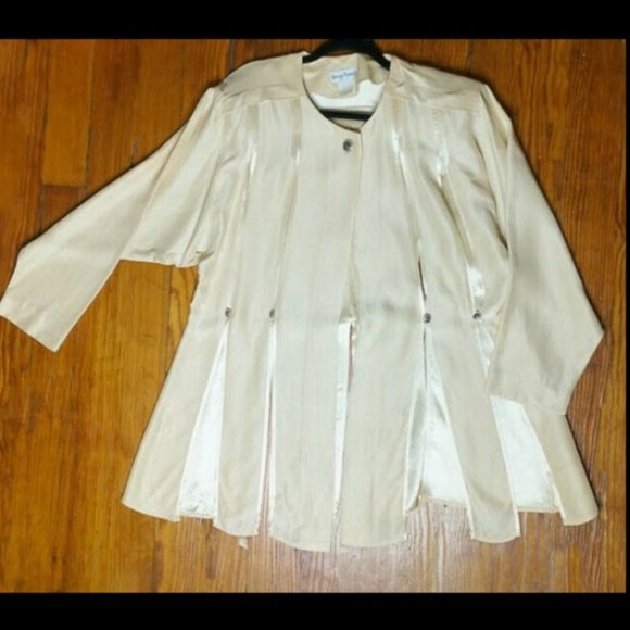 Design Today's M Vintage Open Panel Jacket Top - Picture 4 of 9
